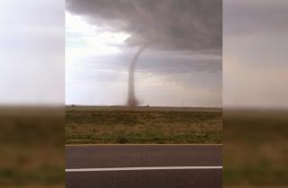 Impactante tornado en Río Cuarto