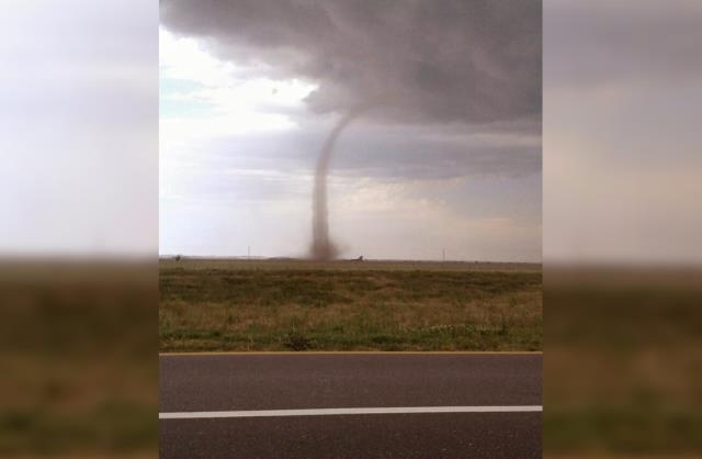 Impactante tornado en Río Cuarto