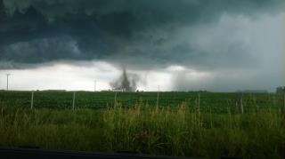Tornado al sudoeste de Santa Fe