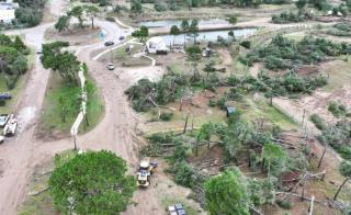 Tormenta en Pinamar dejó destrozos: ¿Fue un tornado?