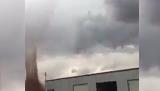 Impresionante tornado cercano en México