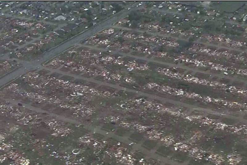 Devastador tornado en Moore, Oklahoma